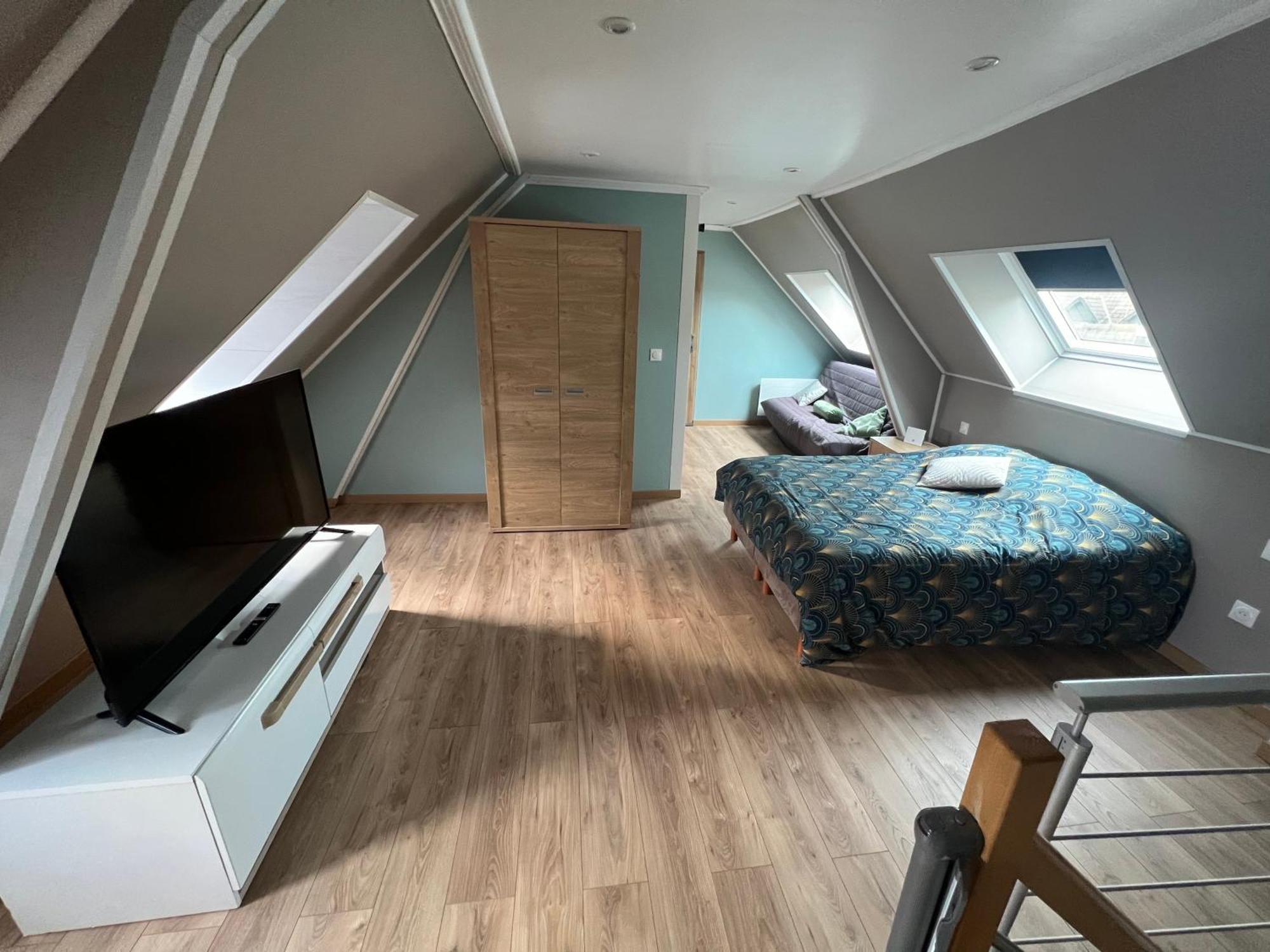 Au Petit Bonheur Appartement Étaples Buitenkant foto