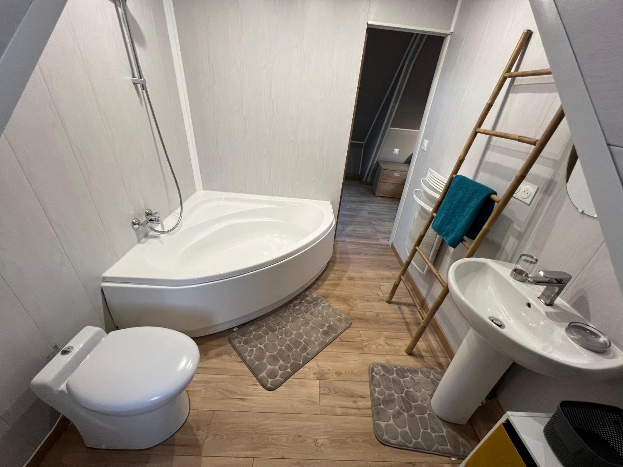Au Petit Bonheur Appartement Étaples Buitenkant foto